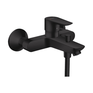 Hansgrohe Talis E Badewannenarmatur: Schwarz Matt