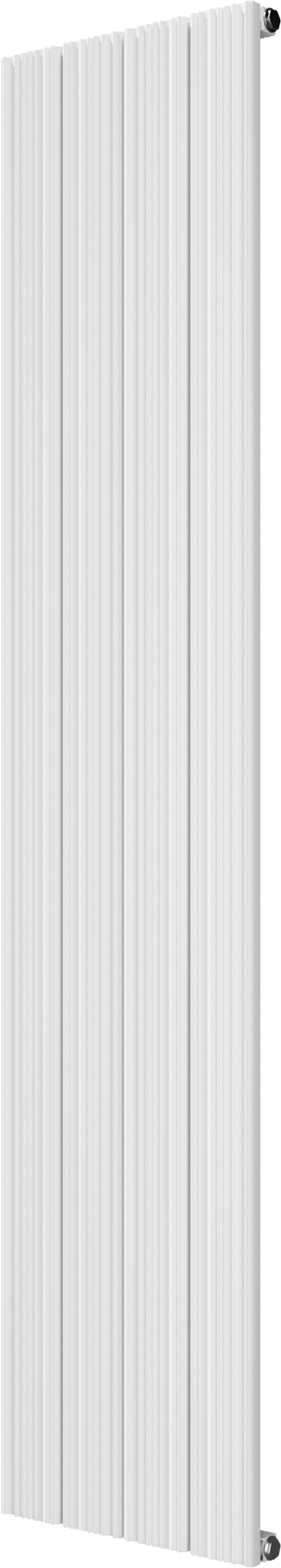 Vipera Mares Handtuchheizkörper: 37,5 x 180 cm, Zentralheizung, Weiß matt, Seiten- & Mittelanschluss, 1085W