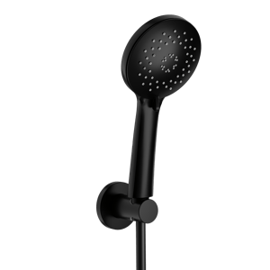 Blaufoss Bodan pommeau de douche 3 fonctions jet Noir Mat