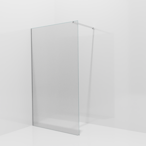 Balmani Modular inloopdouche: 120 x 200 cm, Ribs met coating, Glanzend chroom profielen