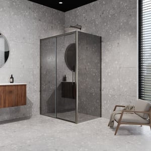 Balmani Senses Design douchecabine met schuifdeur