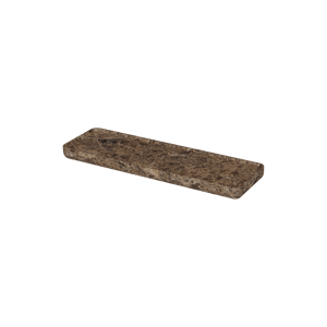 Balmani Tray étagère murale Marbre Dark Emperador 40 x 12 cm