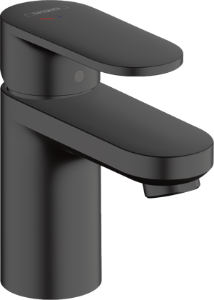 Hansgrohe Vernis Blend 70 verlaagde wastafelkraan Mat Zwart