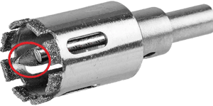 Santeg diamantboor met centreerpunt Ø 28mm