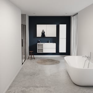 Storke Edge Badmöbel Set mit Mata Waschtisch