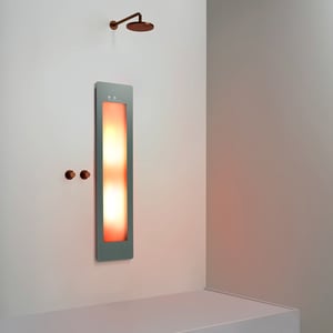 Sunshower One M Infrarot Unterputz organic grey