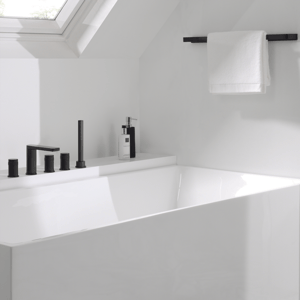 Blaufoss Sonic Badewannenrand Armatur, Einbauelement inklusive