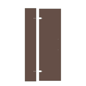 Balmani Senses Design glaspaneel voor draaideur