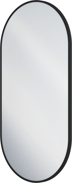 Storke Nero miroir ovale noir 45 x 90 cm