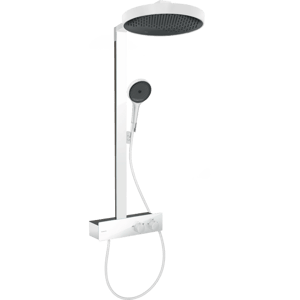 Hansgrohe Rainfinity 360 regendoucheset met ShowerTablet 350 mat wit