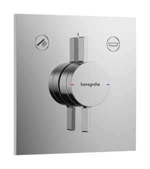 Hansgrohe DuoTurn E inbouw mengkraan glanzend chroom