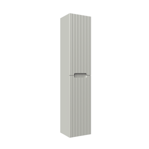 Linie Ribbo zwevend badkamerkast greige 35 x 30 x 170 cm
