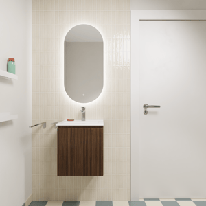 Storke Ribs badkamermeubel met Diva wastafel