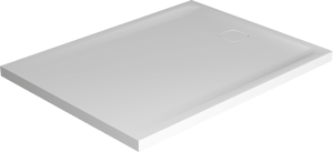 Balmani Bayou douchebak 120 x 90 cm solid surface mat wit