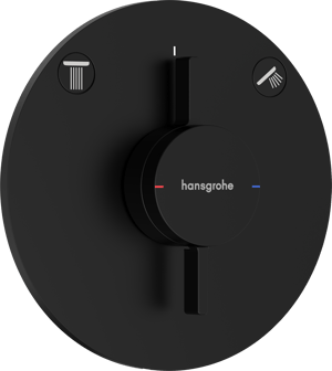 Hansgrohe DuoTurn S mitigeur de douche encastré noir mat