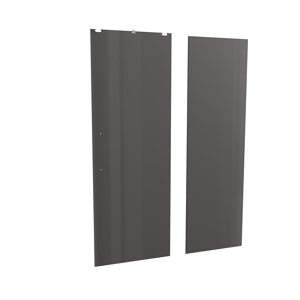 Balmani Senses Design panneau en verre pour porte de douche coulissante