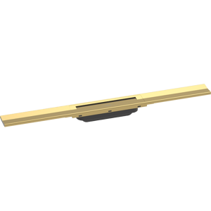 Hansgrohe RainDrain Flex Fertigset Duschrinne kürzbar 70cm Polished Gold Optic