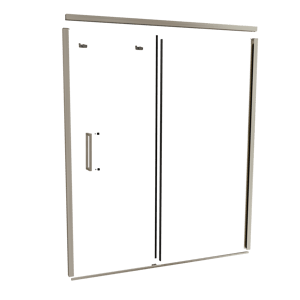 Balmani Senses Design Profilset für Duschtür