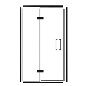 Balmani Senses Design profielenset douchedeur