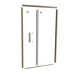 Balmani Senses Design jeu de profil pour porte de douche