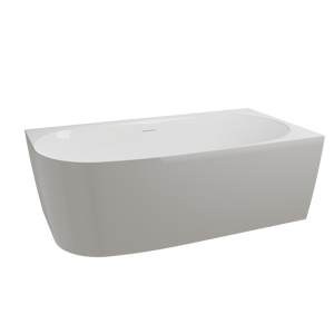 Luca Varess Sutilo 2-Personen-Eckbadewanne: rechts, 160 x 75 cm, Acryl, Weiß Glänzend