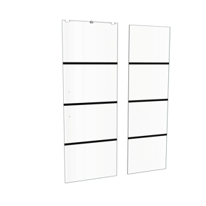 Balmani Senses Design Glasscheibe für Schiebetür