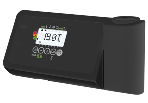 Vipera régulateur thermostatique programmable pour sèche-serviettes électrique Noir