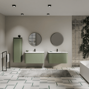 Balmani Moon Badmöbel Set mit Moon Waschtisch