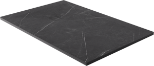 Luca Varess Suite Duschwanne 140 x 90 cm Marmorkomposit Marble Dark 