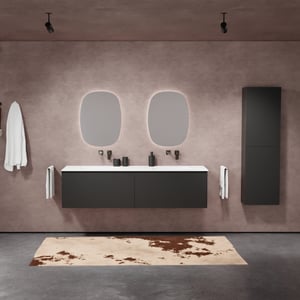 Balmani Idra meuble salle de bains avec plan vasque Tablo Arcato