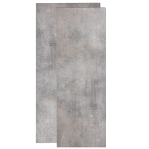 Linie Plato Duschrückwand Set 120x210 cm & 90x260 cm, PVC, Dunkelgrau Dakota