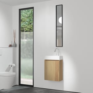 Balmani Mitra Gäste-WC Möbel mit Loop Waschtisch