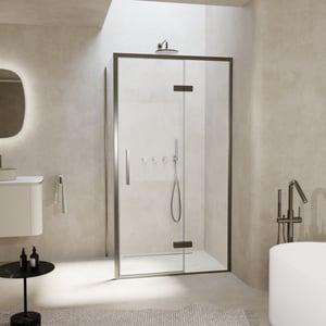 Balmani Senses Design douche en coin avec porte pivotante