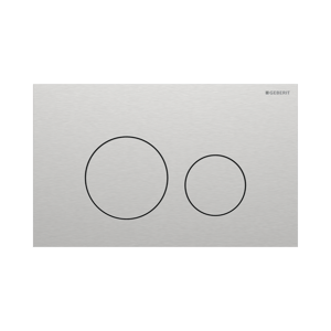 Sigma40 rond bedieningspaneel Brushed Inox voor Sigma UP320 of UP720 inbouwreservoir