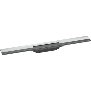 Hansgrohe RainDrain Flex Fertigset Duschrinne kürzbar wandangebunden 70cm Glänzend Chrom