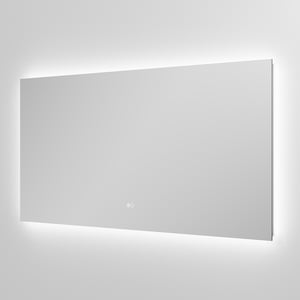 Balmani Giro Touch rechthoekig badkamerspiegel 135 x 65 cm met spiegelverlichting en anti-damp