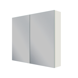 Linie Montro armoire de toilette 90 x 75 cm blanc mat