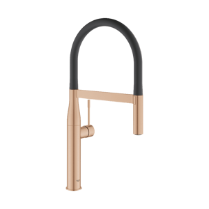 Grohe Essence keukenkraan met uittrekbare kop Brushed Warm Sunset 30294DL0