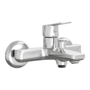 Linie Mila robinet de bain chrome brillant