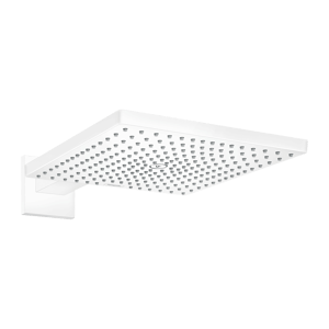 Hansgrohe Raindance E300 tête de douche carré avec support mural 30 x 30 cm Blanc Mat
