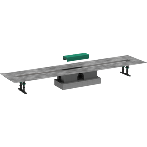 Hansgrohe uBox Standard kit d'installation pour rigole de douche 120cm pour Raindrain Match ou Rock