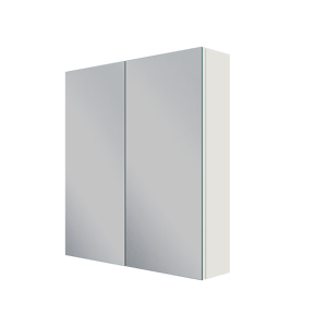 Linie Montro armoire de toilette 70 x 75 cm Blanc Brillant