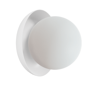 Balmani Pelota Bowl medium LED Spiegelbeleuchtung: 16 cm, Weiß