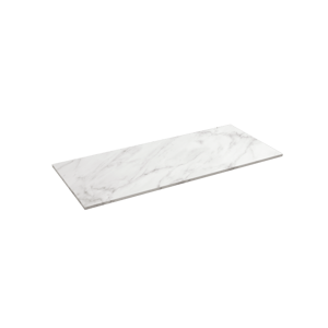 Balmani Stretto tablette simple ou double marbre carrara 120 x 55 cm