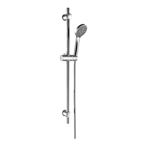 Linie Torus barre de douche 105 cm avec pommeau de douche 9,5 cm 3 fonctions chrome brillant
