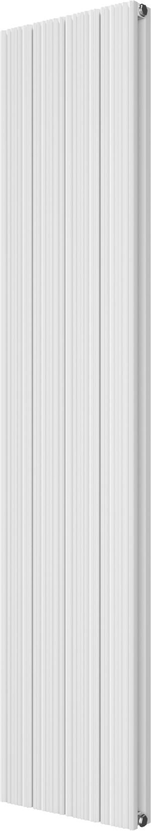 Vipera Mares Doppelhandtuchheizkörper: 37,5 x 180 cm, Zentralheizung, Weiß matt, Seiten- & Mittelanschluss, 1477W