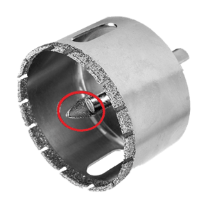 Santeg diamantboor met centreerpunt Ø 72mm