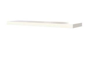 Balmani Stricta étagère murale blanc mat 60 x 15 x 2,5 cm
