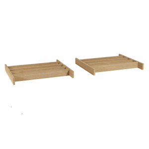 Balmani Legno Schubladenunterteilung Eiche verwittert 120 cm