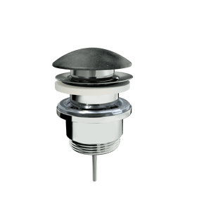 Balmani Click Curved afvoerplug afsluitbaar graniet